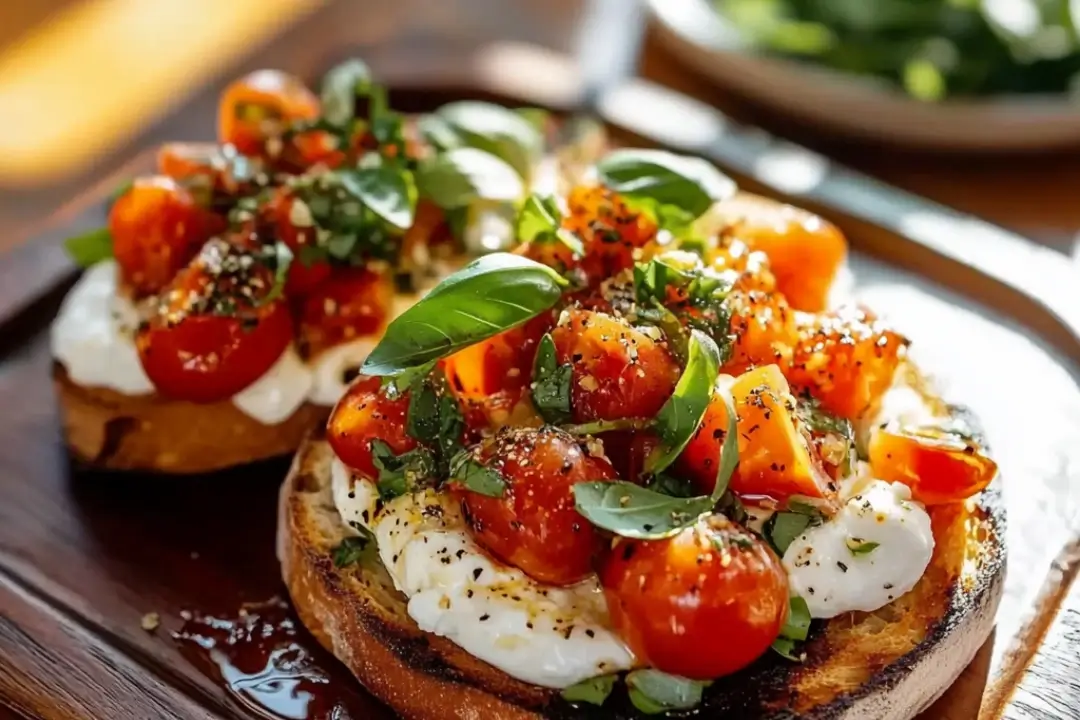 Burrata Bruschetta